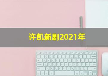 许凯新剧2021年