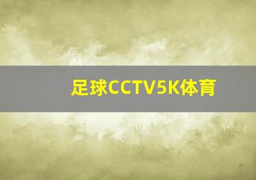 足球CCTV5K体育