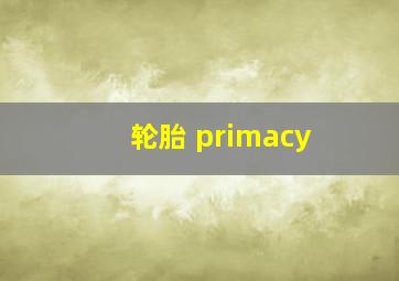 轮胎 primacy