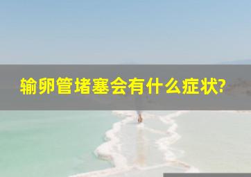 输卵管堵塞会有什么症状?