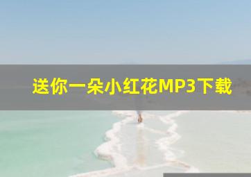 送你一朵小红花MP3下载