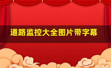 道路监控大全图片带字幕