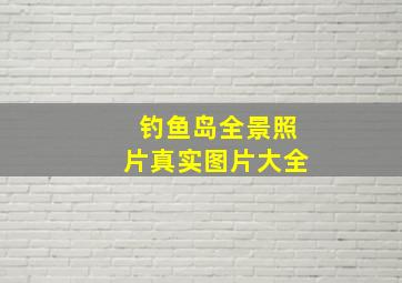 钓鱼岛全景照片真实图片大全