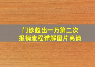 门诊超出一万第二次报销流程详解图片高清