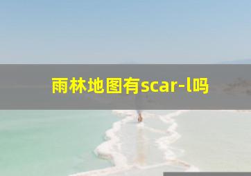 雨林地图有scar-l吗