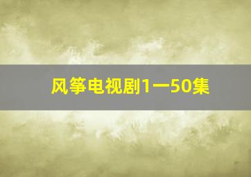 风筝电视剧1一50集