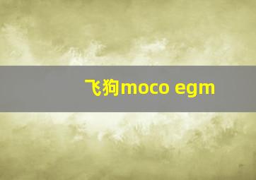 飞狗moco egm