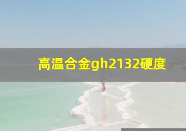 高温合金gh2132硬度