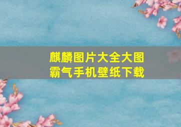 麒麟图片大全大图霸气手机壁纸下载