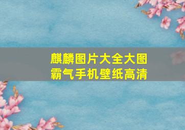 麒麟图片大全大图霸气手机壁纸高清