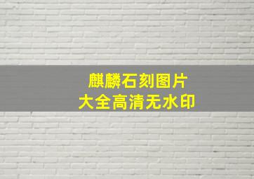 麒麟石刻图片大全高清无水印