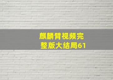 麒麟臂视频完整版大结局61