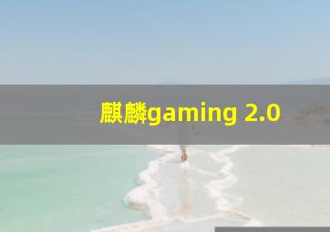 麒麟gaming+2.0