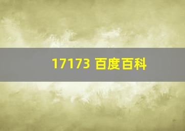 17173 百度百科