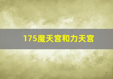 175魔天宫和力天宫