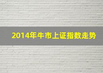 2014年牛市上证指数走势