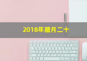 2018年腊月二十