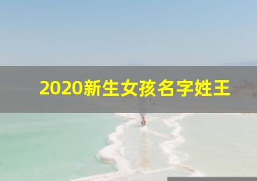 2020新生女孩名字姓王