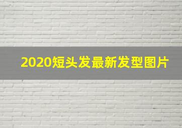 2020短头发最新发型图片