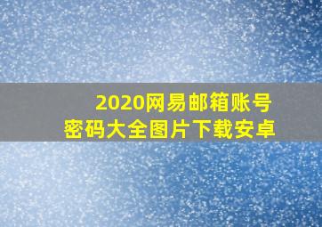 2020网易邮箱账号密码大全图片下载安卓