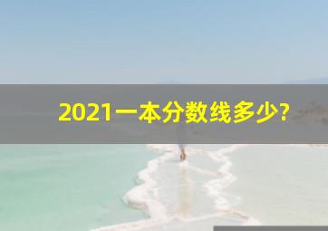 2021一本分数线多少?