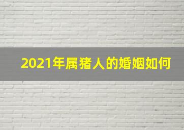 2021年属猪人的婚姻如何