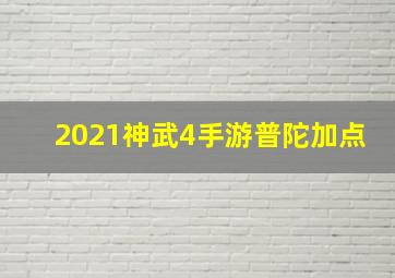 2021神武4手游普陀加点