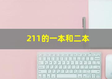 211的一本和二本