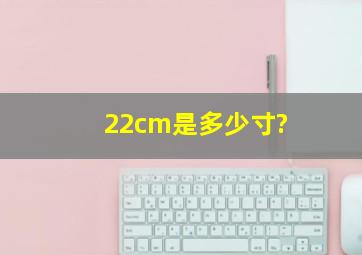 22cm是多少寸?