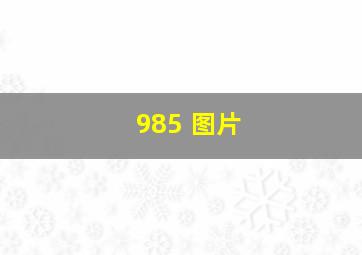 985 图片