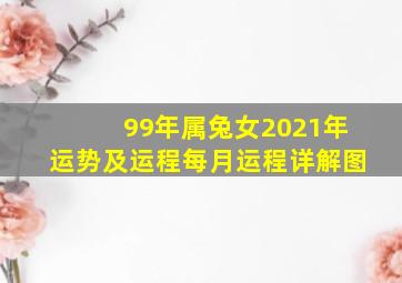 99年属兔女2021年运势及运程每月运程详解图