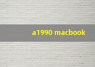 a1990 macbook