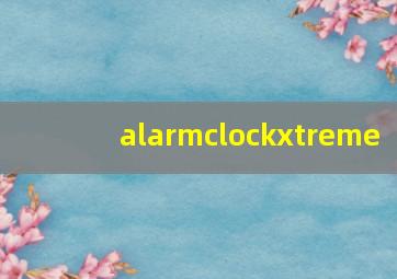 alarmclockxtreme