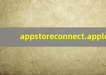 appstoreconnect.apple.com