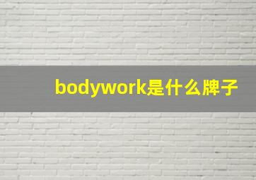 bodywork是什么牌子