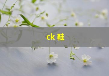 ck 鞋