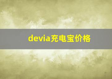 devia充电宝价格