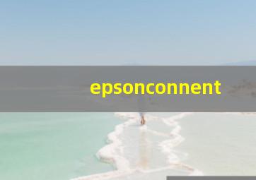 epsonconnent