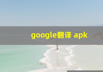 google翻译 apk