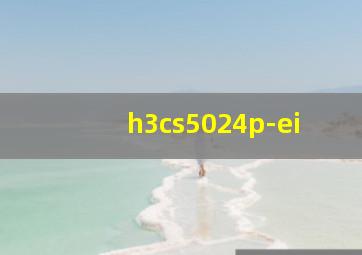 h3cs5024p-ei