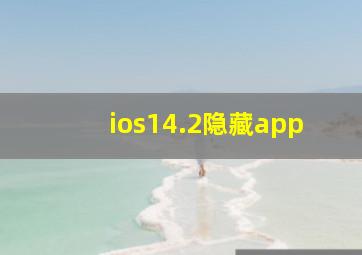 ios14.2隐藏app