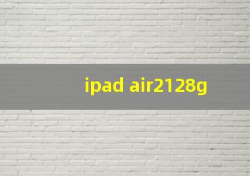 ipad air2128g