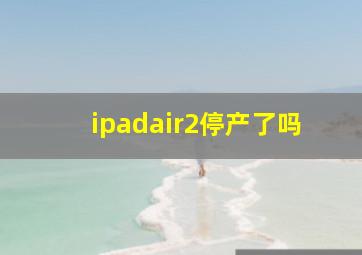 ipadair2停产了吗