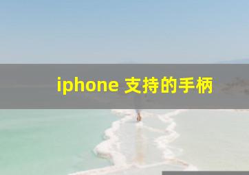 iphone 支持的手柄