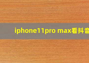 iphone11pro max看抖音卡