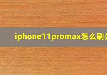 iphone11promax怎么刷公交