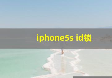 iphone5s id锁