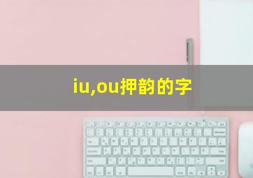 iu,ou押韵的字