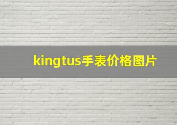 kingtus手表价格图片