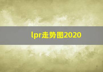 lpr走势图2020